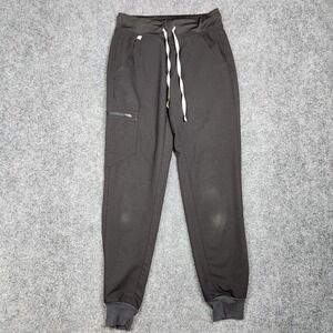Figs Jogger Womens XXS Black High Waisted Zamora Scrub Pants‎ Cargo Uniform